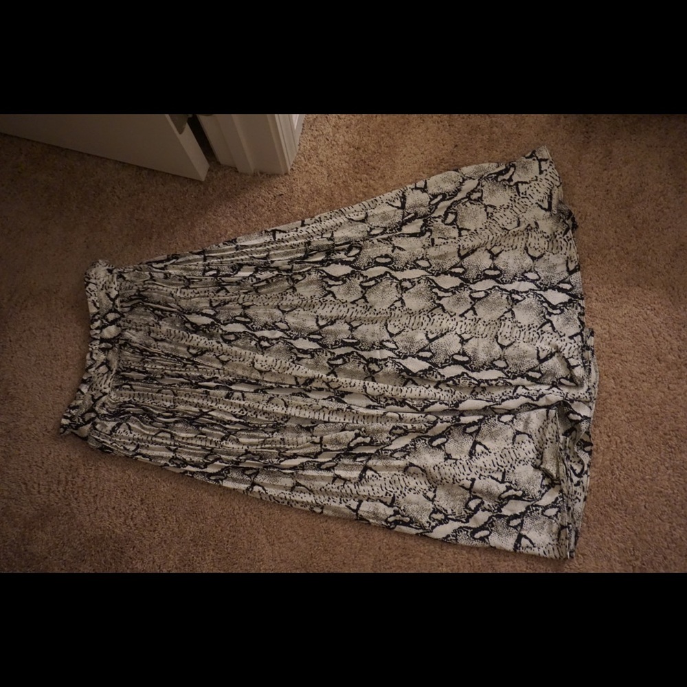 Zoco Snakeskin Skirt